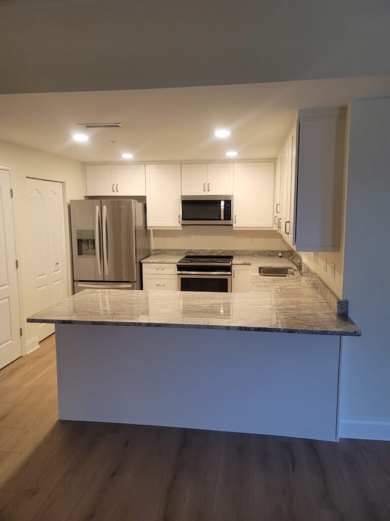 renovated kitchen