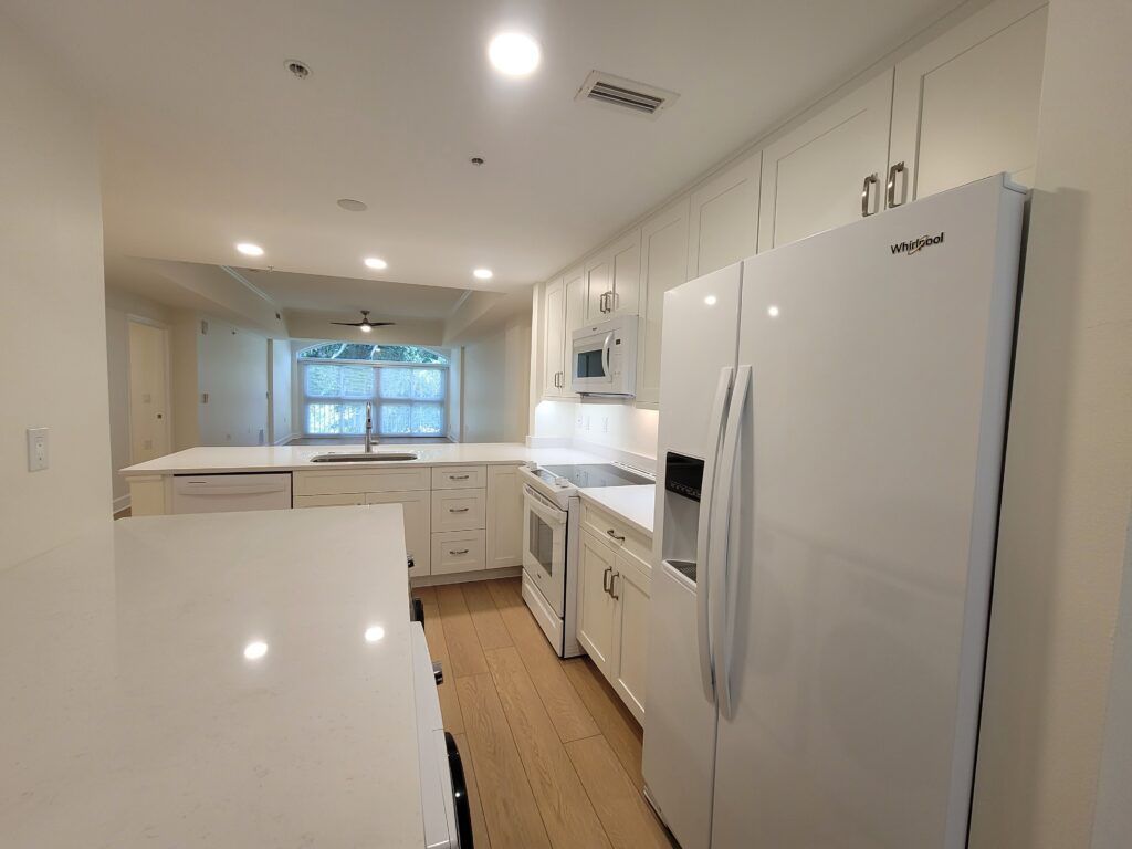 renovated kitchen