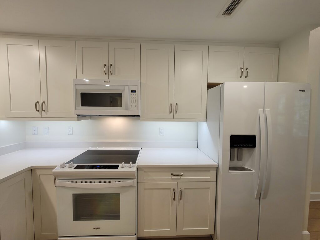 renovated kitchen