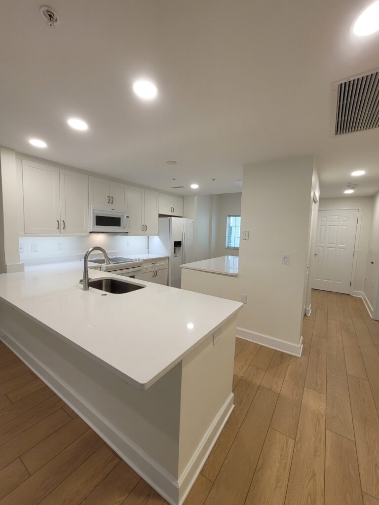 renovated kitchen
