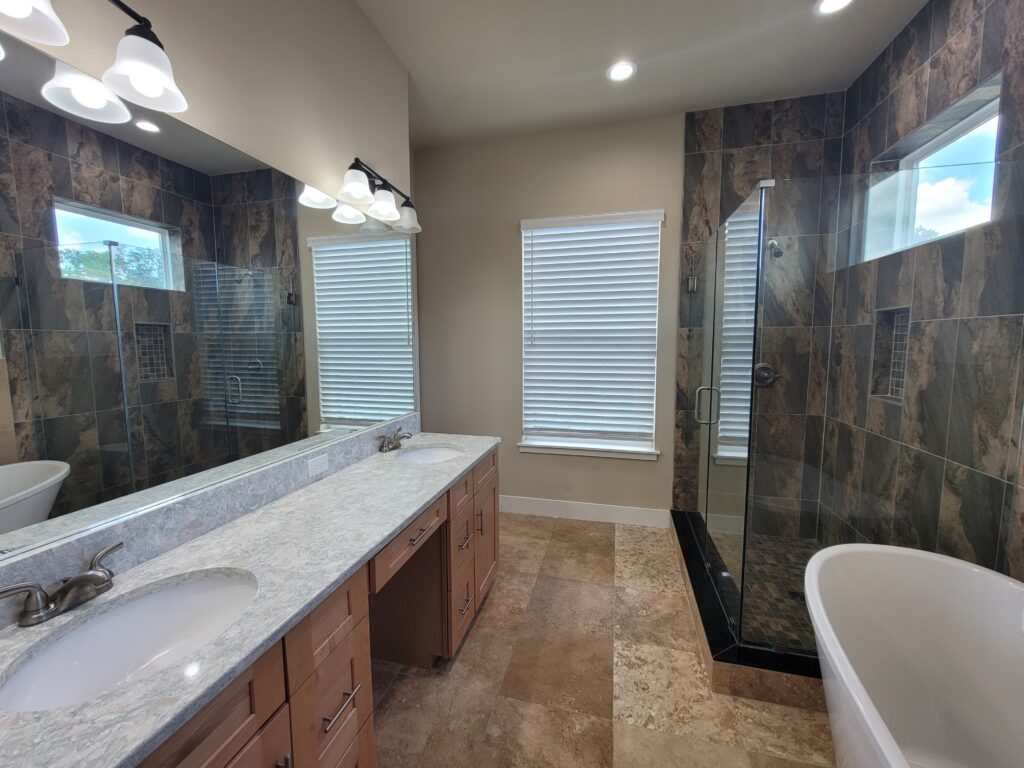renovated bathroom