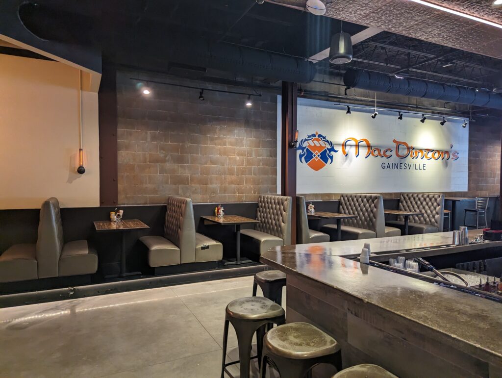 renovated bar