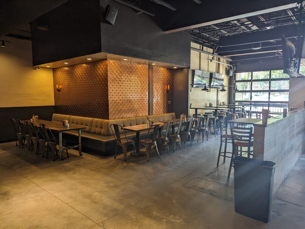 renovated bar
