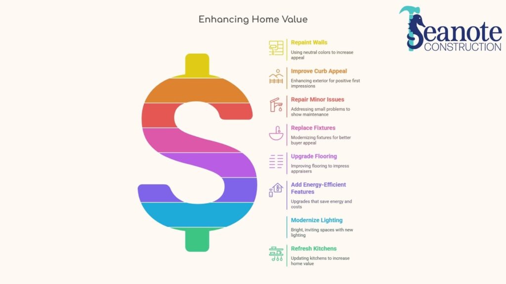 Steps to enhance home value and appeal.