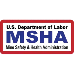 U.S. Department of Labor MSHA logo