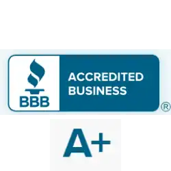 BBB accredited business with A+ rating